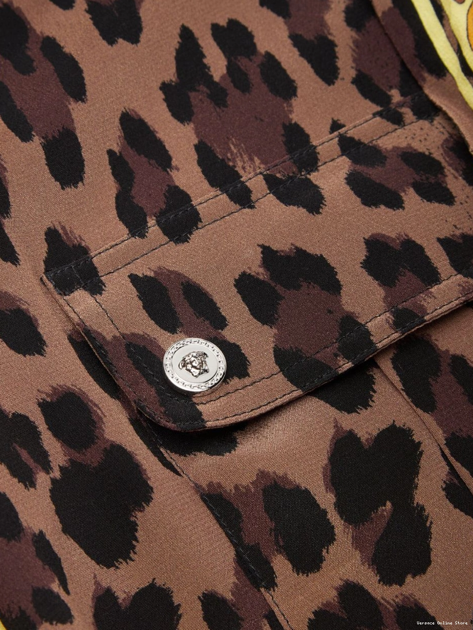 Affordable dress Lavalliere Barocco-print Women Wild mini Versace 0413